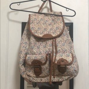 Floral backpack